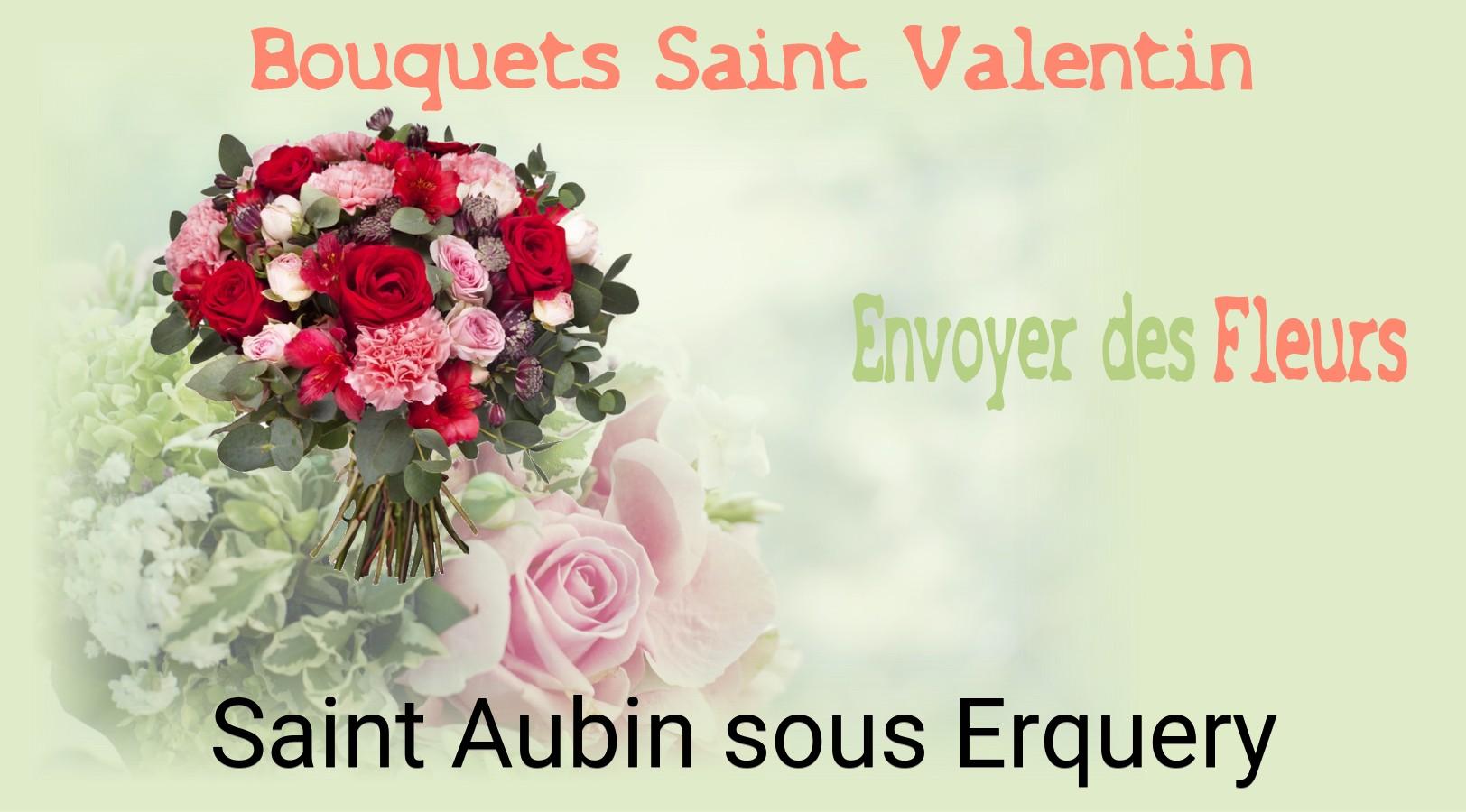 Roses de Saint-Valentin livrées à Saint-Aubin-sous-Erquery